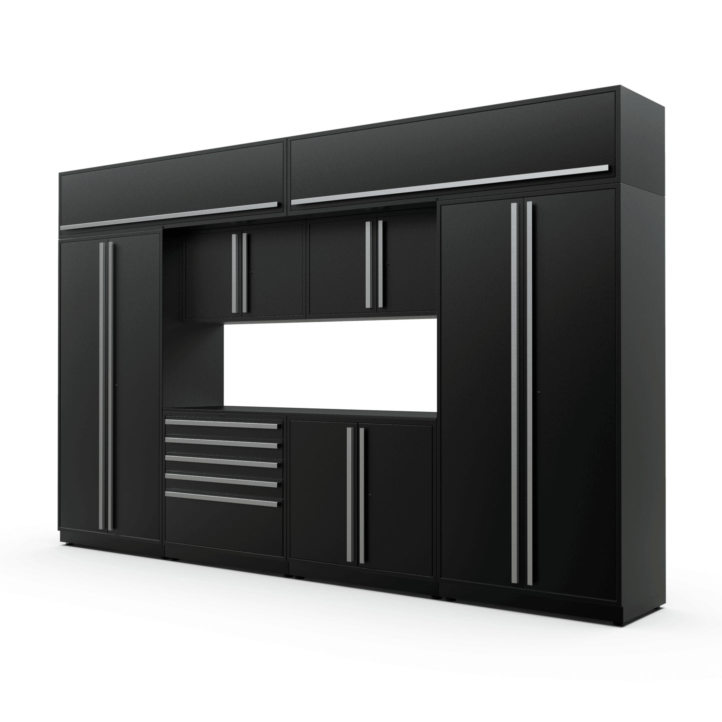 Proslat FusionPlus 13 ft set - MAX - Overheads Stainless Steel Black/Silver 50432K