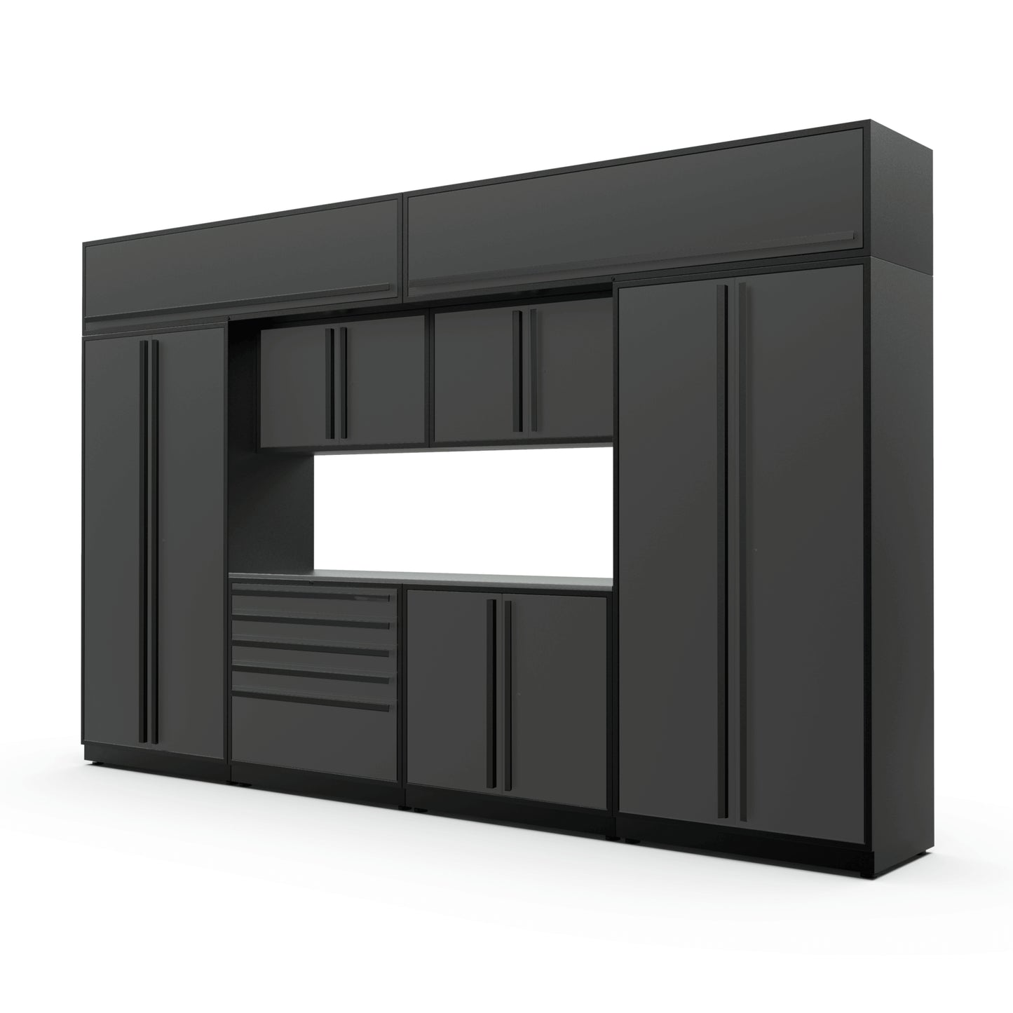 Proslat FusionPlus 13 ft set - MAX - Overheads Stainless Steel Gray/Black 50534K