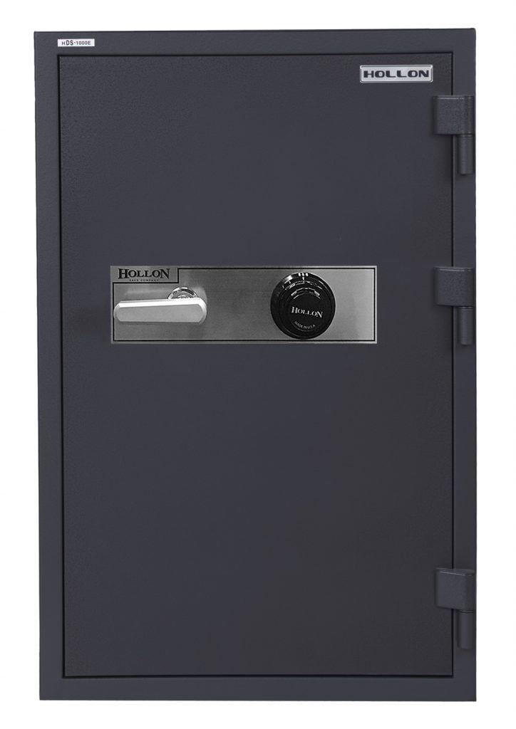 Hollon HDS-1000C Fireproof Data Safe with Combination Lock