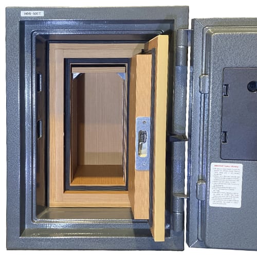 Hollon HDS-500E 1-Hour Fireproof Data Media Safe | Electronic Lock