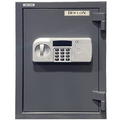 Hollon HDS-500E 1-Hour Fireproof Data Media Safe | Electronic Lock