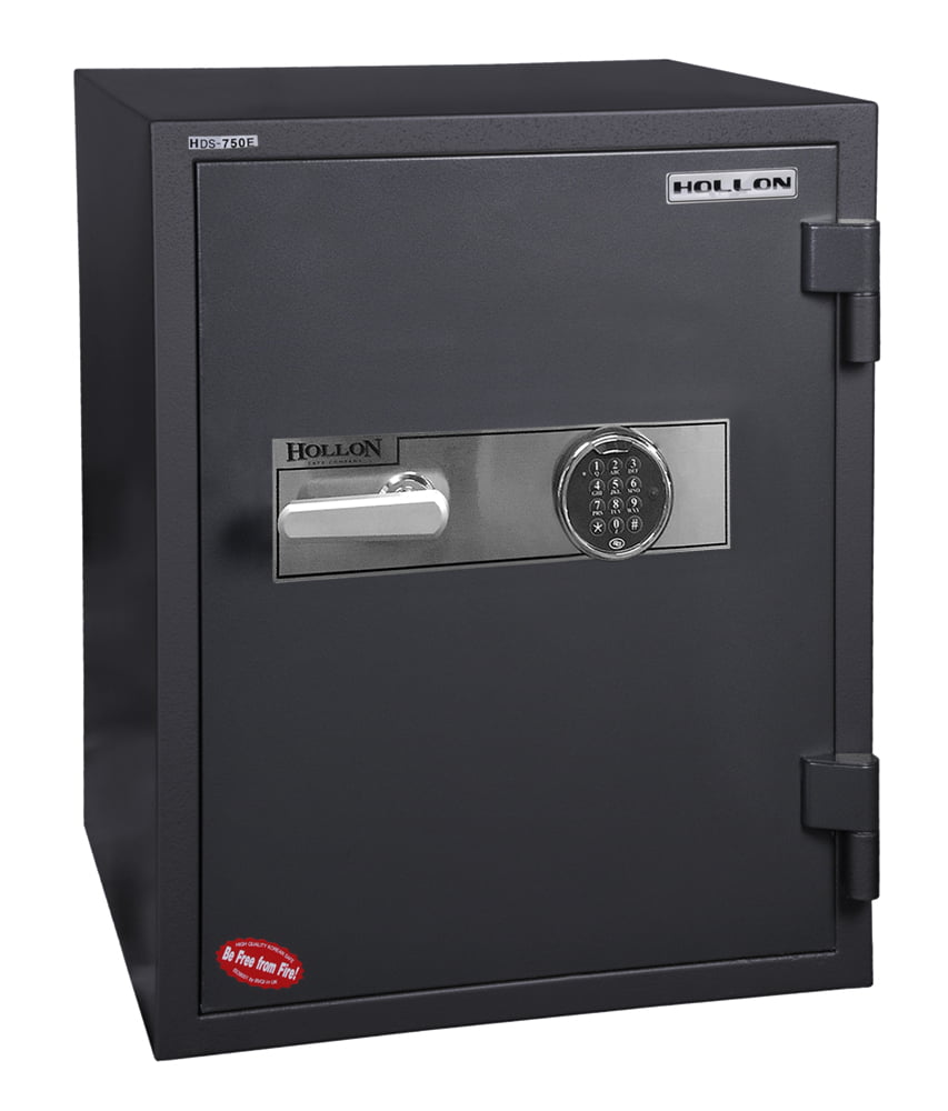 Hollon HDS-750E 1-Hour Fireproof Data Media Safe | S&G Electronic Lock