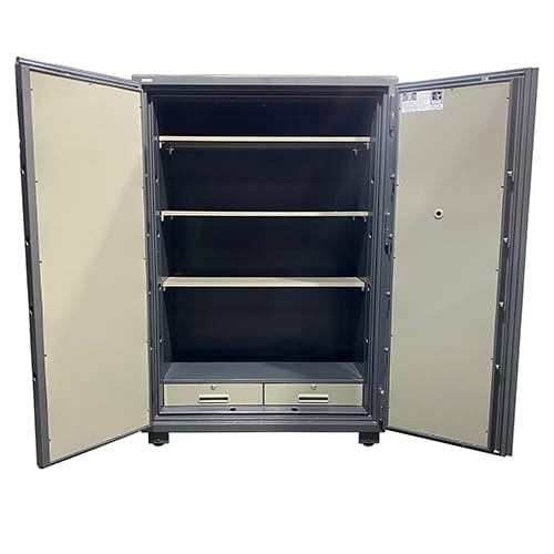 Hollon Safe HS-1750 2-Hour Fireproof Double Door Safe (HS-1750E / HS-1750C)