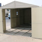 Duramax Spacious Vinyl Storage Garage w/ Foundation 2 Windows 15026