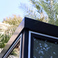 Duramax 10' x 10' Insulated Garden Glass Room Building 32001 Side Details