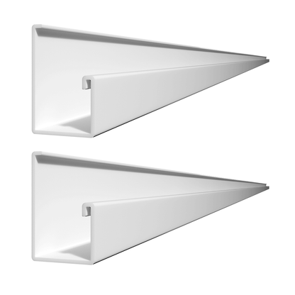 Proslat 8 ft. PROCORE+ PVC Starter Trim 2 Pack