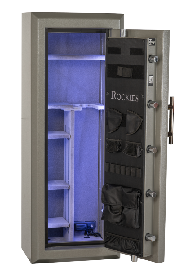 Hayman Rockies RK 5922 E 16-Gun Safe with 120-Minute Fire Rating & Electronic Lock