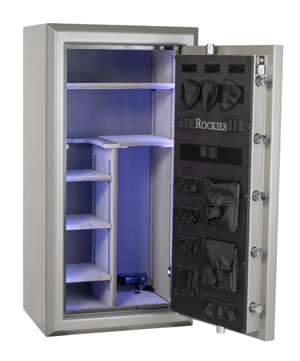 Hayman Rockies RK 5930 E 24-Gun Safe with 120-Minute Fire Rating & Electronic Lock
