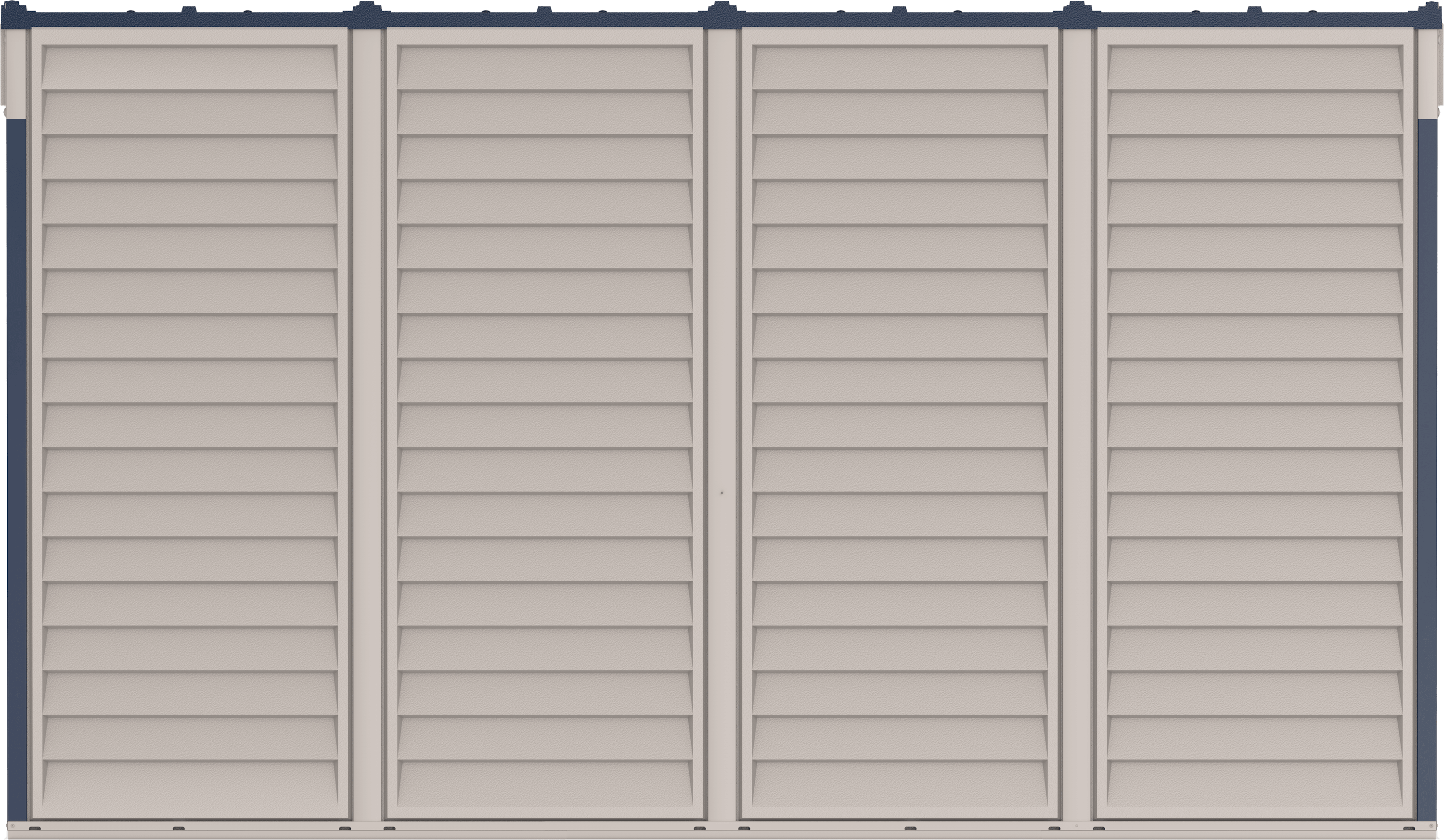 Duramax 10' x 4' Backyard Storage Shed Backview 36825