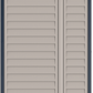 Duramax 10' x 4' Heavy-Duty SideMate Shed Sideview 36825