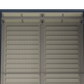 Duramax 10' x 4' All-Weather ProStorage Shed Open Door 36825