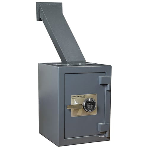 Hollon TTW-2015 C/E B-Rated Through-The-Wall Depository Safe | Garage Tools Storage