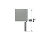 Hayman Minuteman WS7-E Electronic Wall Safe