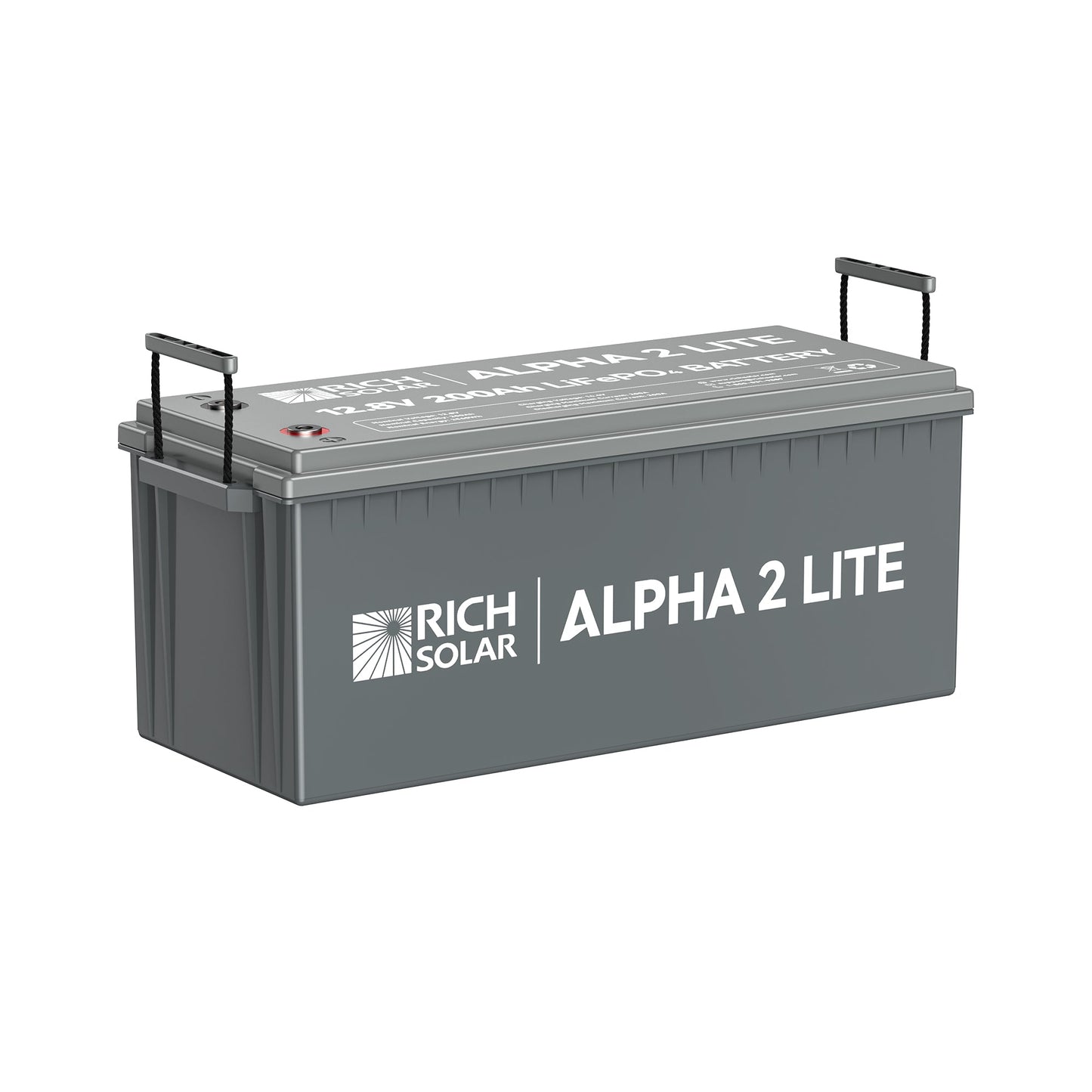 Rich Solar Alpha 2 12V 200Ah LiFePO4 Lithium Battery Series (Lite, Standard, Pro)