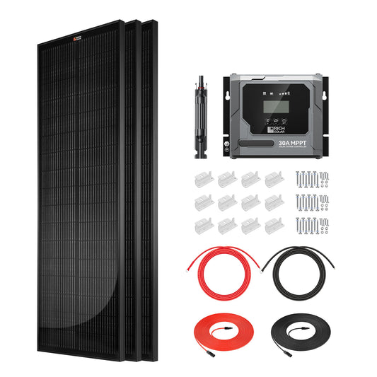 RICH SOLAR 300W Slim Van Solar Kit | Off-Grid Power System