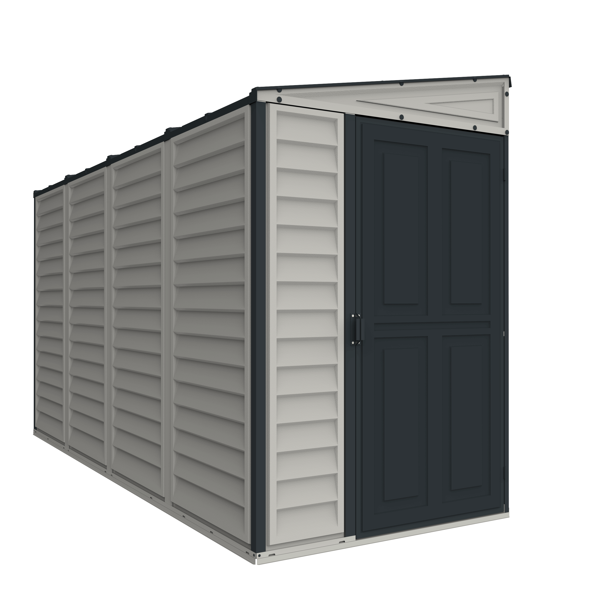 Duramax 4x10 Sidemate Shed w/ Foundation Adobe 36725