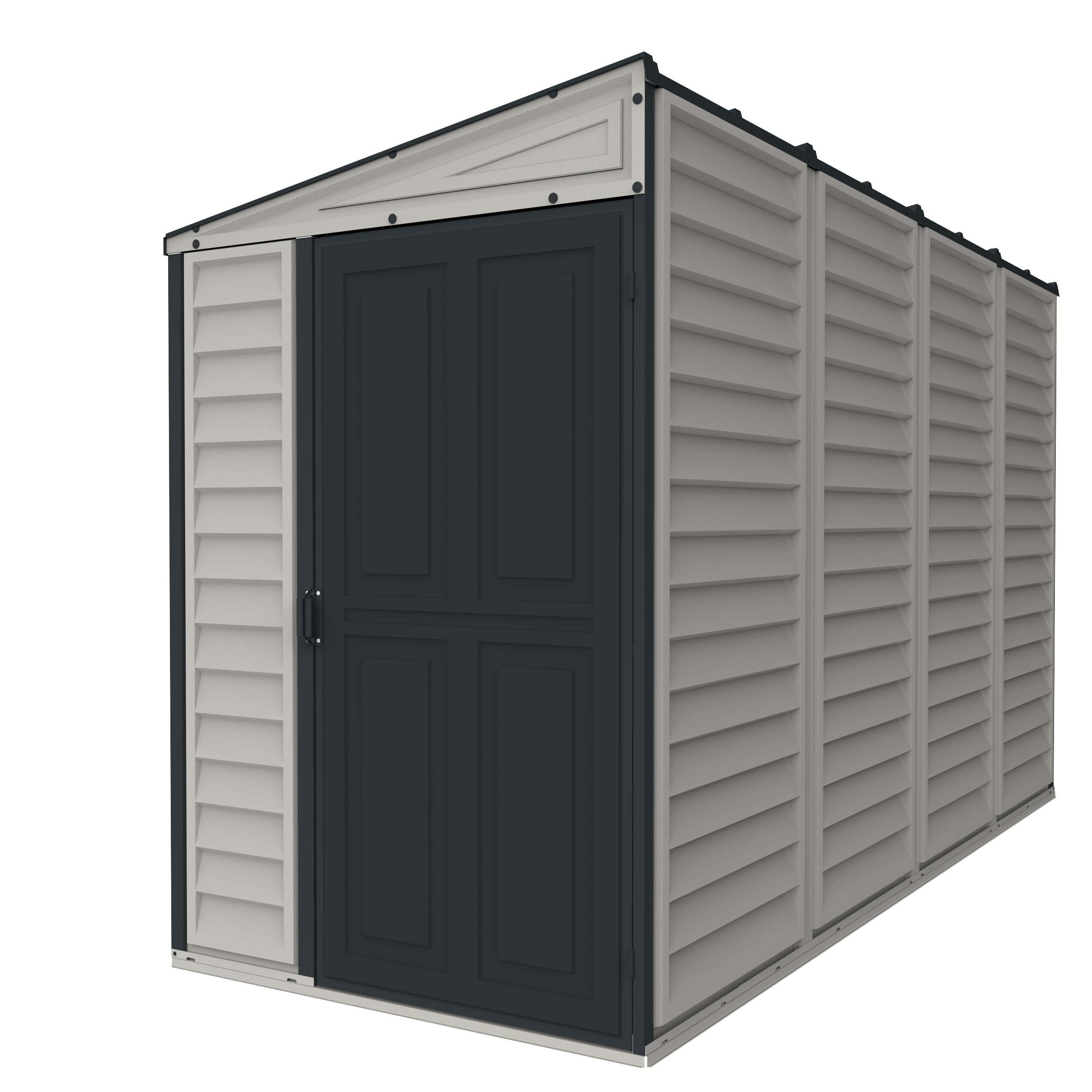 Duramax 4x10 Sidemate Shed w/ Foundation Adobe 36725