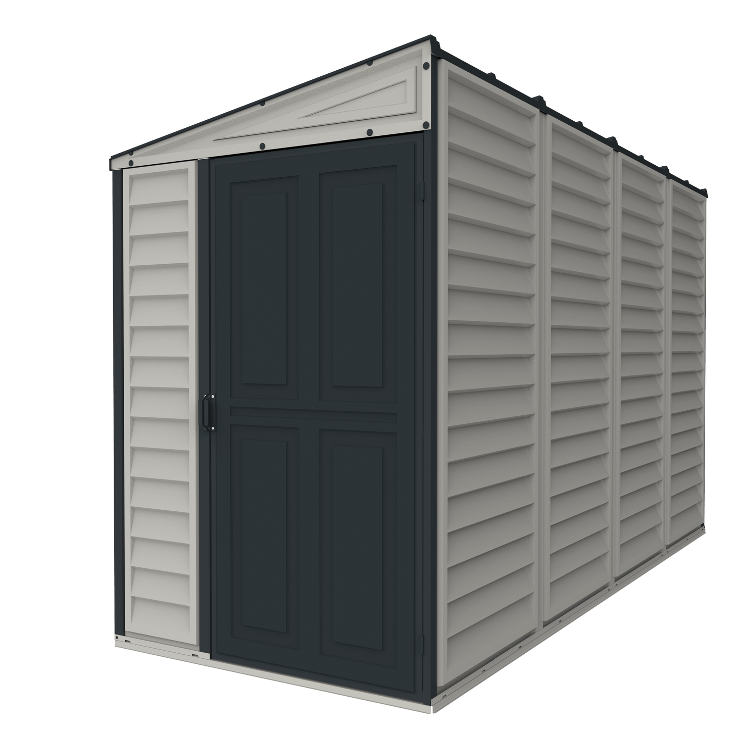 Duramax 4x10 Sidemate Shed w/ Foundation Adobe 36725