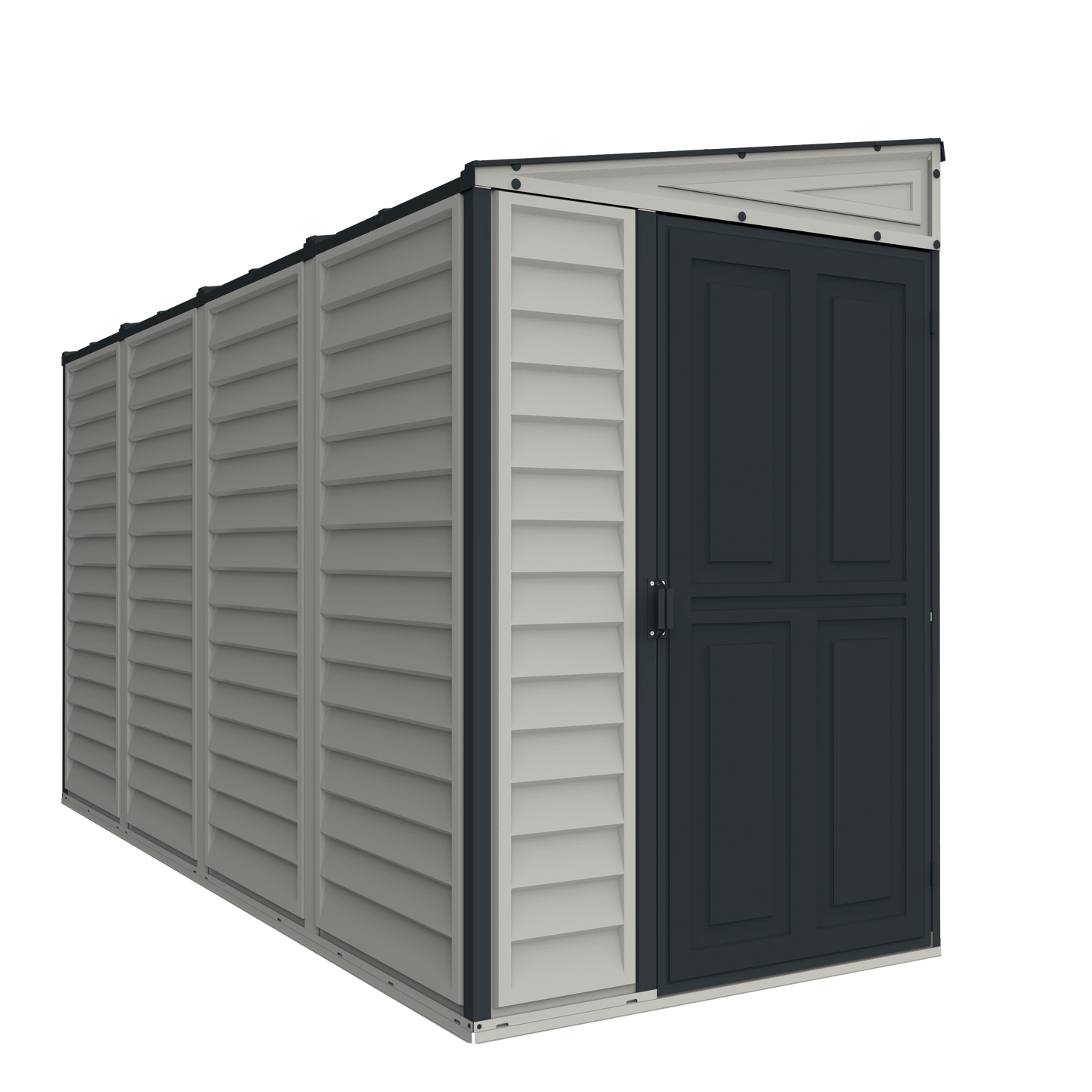 Duramax 4x10 Sidemate Shed w/ Foundation Adobe 36725