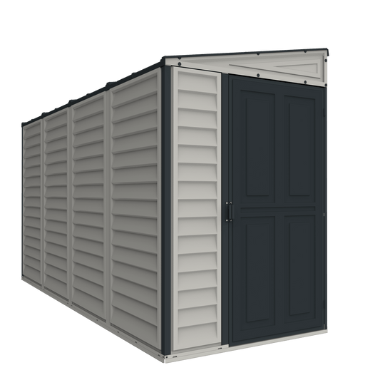 Duramax 4x10 Sidemate Shed w/ Foundation Adobe 36725