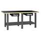 Beta Tools C56W-WORKBENCH WITH WOOD TOP - Black