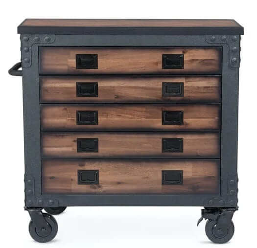  Duramax 6-Piece Garage Storage Combo Set Measurement Tool Chest