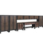 Duramax 11-Piece Garage Storage Combo Set with Workbench, Tool Chests, Wall Cabinets and Free Standing Cabinets