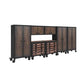 Duramax 7-Piece Garage Storage Combo Set with Tool Chests, Wall Cabinets and Free Standing Cabinets