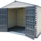 Duramax 10.5' x 8' Storemax Plus Vinyl Shed Kit with Floor Open Door 30225