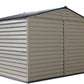 Duramax 10.5' x 8' Storemax Plus Vinyl Shed Kit with Floor Side View 30225
