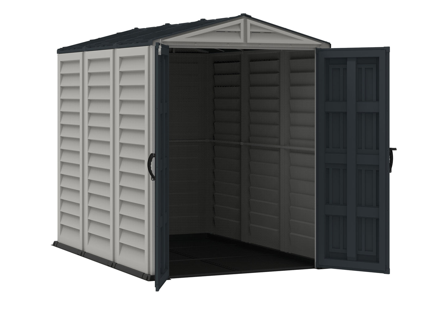 Duramax  5' x 8' YardMate Pent Plus Front Door Open 35825