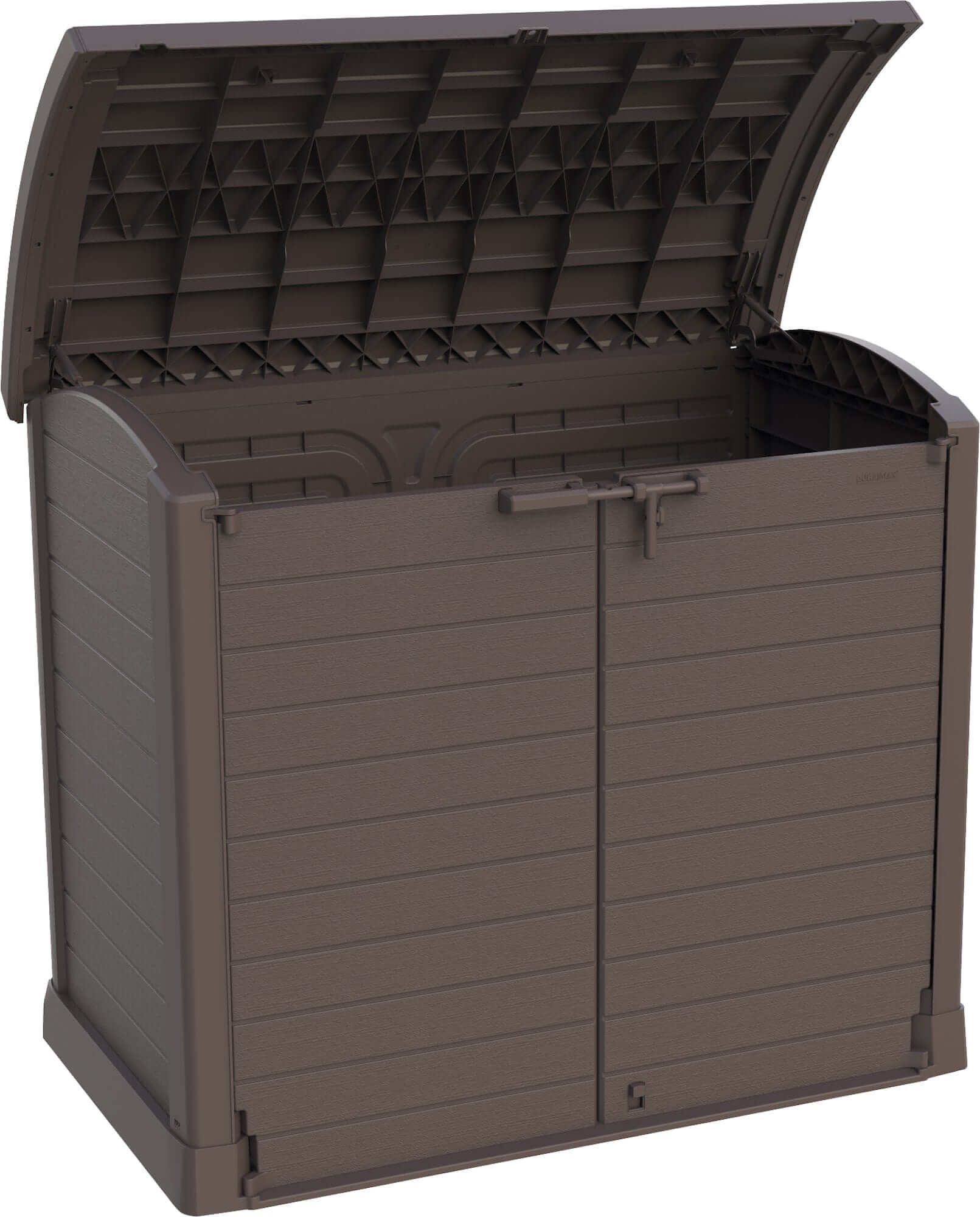 Duramax Storeaway Arc Lid 1200L Brown 86632