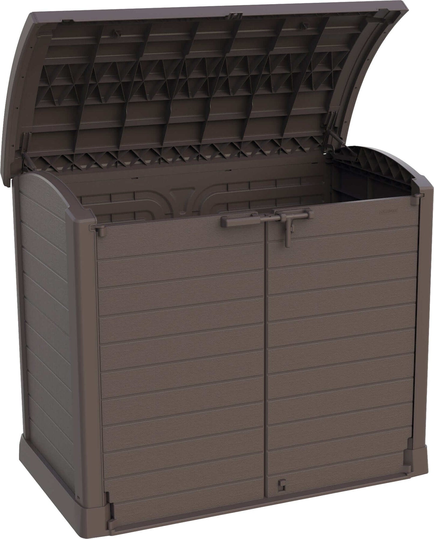 Duramax Storeaway Arc Lid 1200L Brown 86632