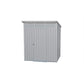 Duramax 6' x 5' Palladium Shed 41872 Front View - Garage Tools Storage