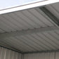 Duramax 8x6 Top Pent Roof w/ Skylight - Light Gray Ceiling Details 20552