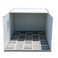 Duramax 22' x 10' Flat Roof Insulated Building Open Door Interior30872