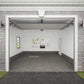 Proslat 8 ft. x 4 ft. Retail Display Slatwall - 2 pack 64 sq ft Sandstone P88209
