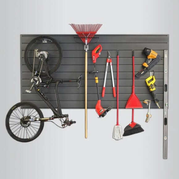 Proslat 8 ft. x 4 ft. Tool Storage Slatwall - 2 pack 64 sq ft White P88202