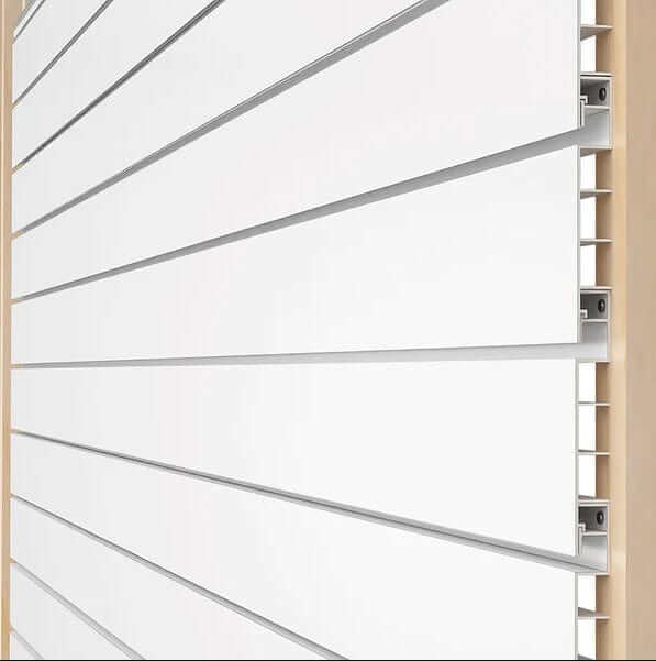 Proslat 8 ft. x 4 ft. PVC Workshop Slatwall Bundle - 3 pack 96 sq ft Light Gray P88307