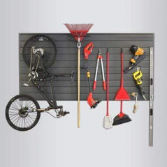 Proslat Garage PVC Slatwall Mini Bundle Charcoal 33007K