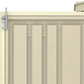 Duramax 8' x 5.5' DuraMate Shed with Foundation Kit Roof Details 00184