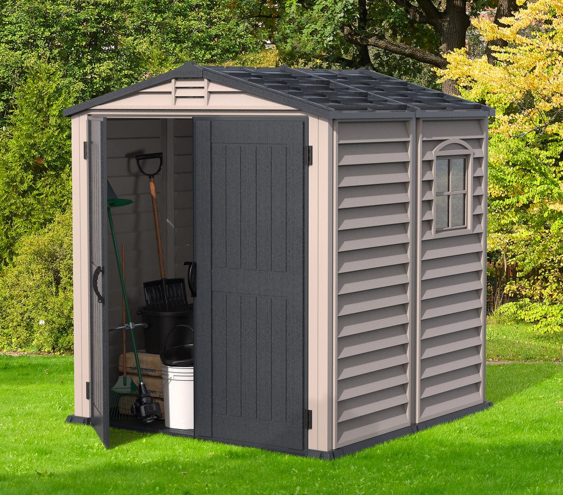 Duramax  6' x 6' StoreMate Plus Vinyl Shed w/ Floor Mult-Purpose Shed 30425