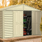 Duramax 10.5' x 5.0' Reinforced Shed with Floor Kit 00283