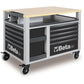 BETA Tools C28 O-SUPERTANK Rolling Tool Chest 10 DRAWER - Garage Tools Storage - Black