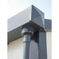 Duramax 22' x 10' Gable Roof Building Roof Gutter 30972