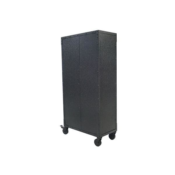 Duramax 11-Piece Garage Storage Combo Set Free Standing Cabinet Back View
