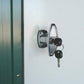 Duramax WoodStore Combo Green with Off White Trim Door Lock 53661