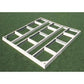 Duramax 8' x 5.5' DuraMate Shed with Foundation Kit 00184 Floor Foundation