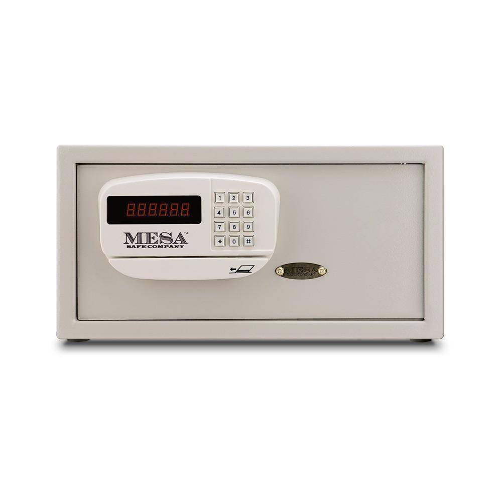 MESA Safes Hotel Large Capacity Gun Safe w/ Card Swipe Electronic Lock MHRC916E-WHT-KA