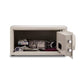 MESA Safes Hotel Electronic Gun Safe 1.2 cu.ft. w/ Card Swipe,White MHRC916E-WHT